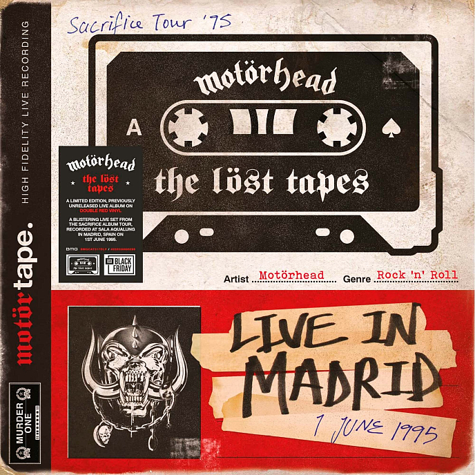 Виниловая пластинка Motorhead - The Lost Tapes Vol.1 (Red) LP - рис.0