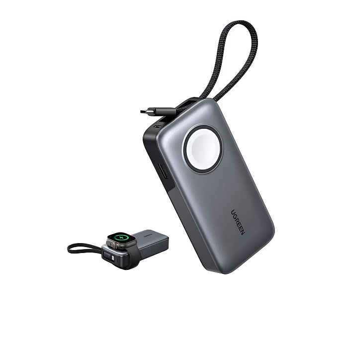 Внешний аккумулятор Ugreen PB52710000mAh 30W Grey Cosmos - рис.2