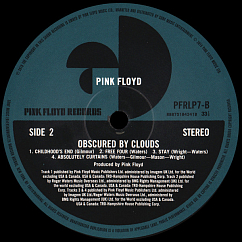 Виниловая пластинка Pink Floyd – Obscured By Clouds LP