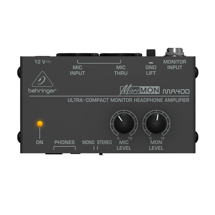 Усилитель для наушников Behringer MicroMON MA400 Black - рис.0