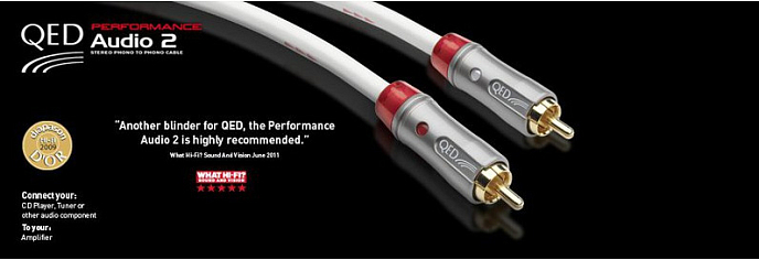 Кабель QED Performance Audio 2 0.5m - рис.1