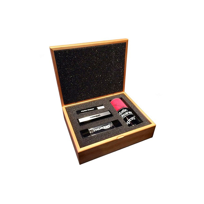 Набор для чистки винила Thorens Cleaning Set in Wooden Box - рис.0