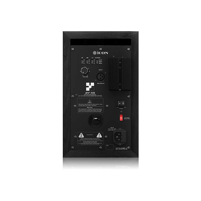 Студийный монитор iCON DT-5S Black - рис.3