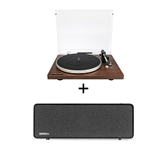 Комплект Premiera ECO BT Walnut + Premiera ES422A Black