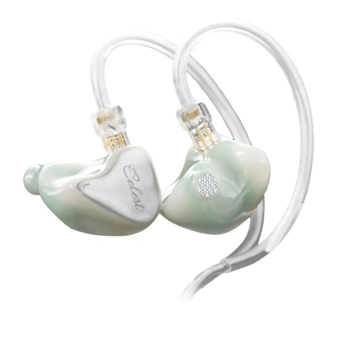 Наушники Celest Wyvern Pro White Green - рис.0