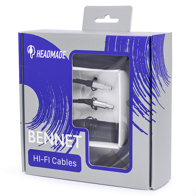 Кабель HeadMade Bennett - Sennheiser HD800, HD820 - XLR4, 1.5m - рис.8