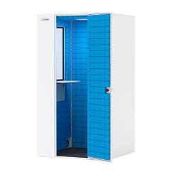 Акустическая кабина IzoBox Basic with window Grey Blue