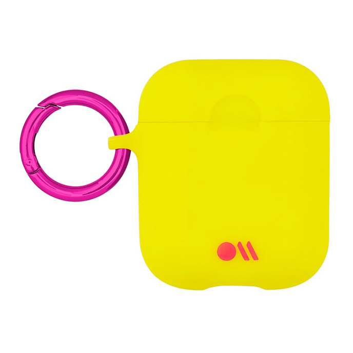 Чехол для Airpods Case-Mate AirPods Hook Ups Case & Neck Strap Lemon - рис.1