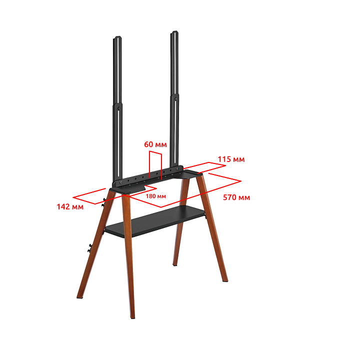 Стойка Uniteki STB008WOOD Black - рис.4