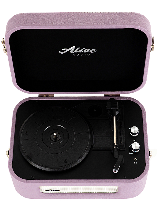 Проигрыватель винила Alive Audio STORIES (STR-06) lilac виниловый проигрыватель_(SN 25921460646831722919)_Уценка - рис.6