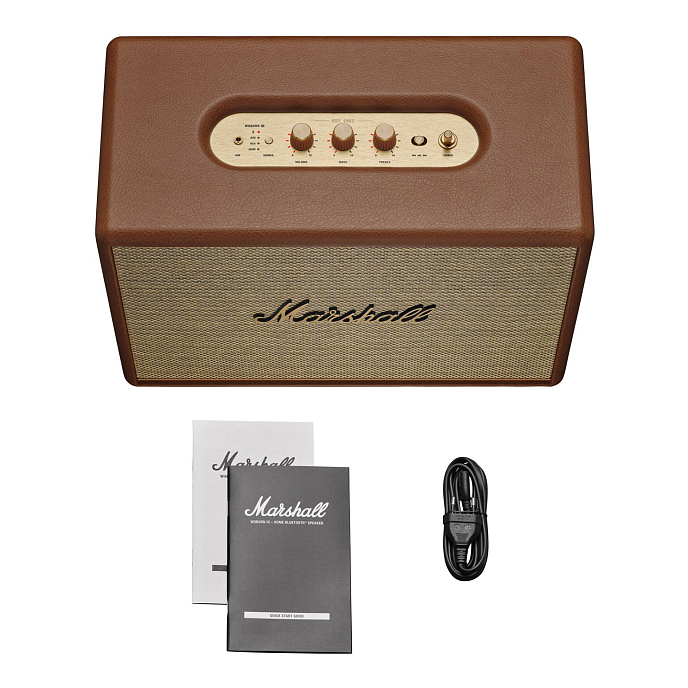 Портативная колонка Marshall Woburn III Brown - рис.7