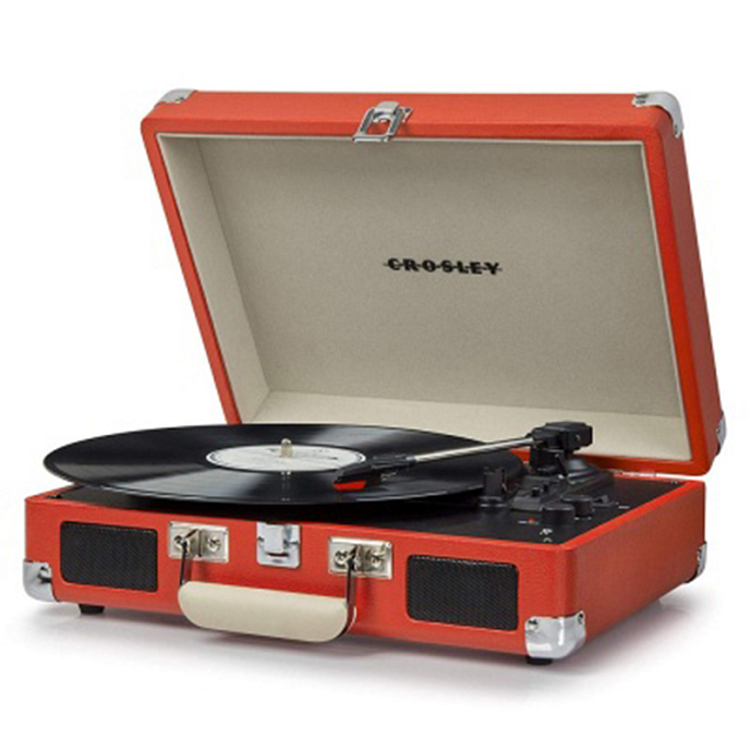 Проигрыватель винила Crosley Cruiser Deluxe Coral - рис.1