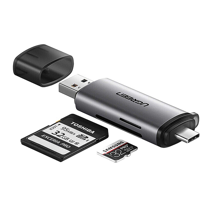 Кардридер Ugreen CM185 Grey - рис.2