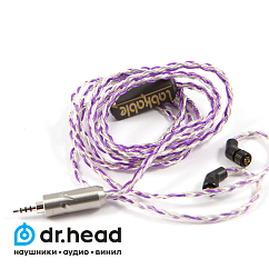 Фото - Labkable Amethyst 6w JH 4pin to 2.5 with Bass Control Кабель Labkable Amethyst 6w JH 4pin to 2.5 with Bass Control