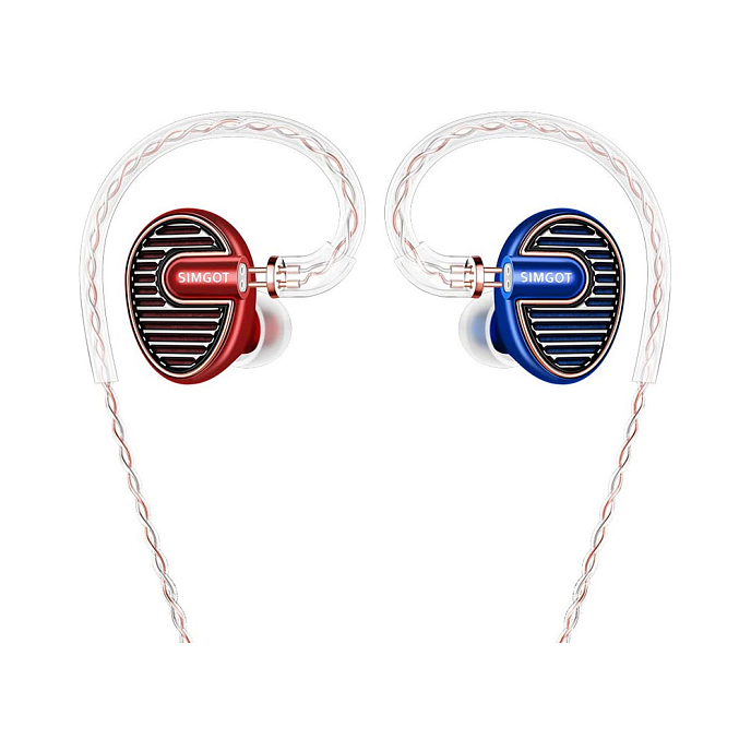 Наушники Simgot EN700PRO Red/Blue - рис.0