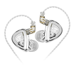 Наушники внутриканальные KZ EDA (Balanced Edition) without mic Silver