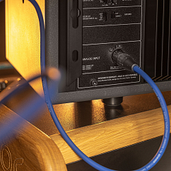 Кабель HeadMade Pro XLR-M - 6.3mm stereo Blue 2m