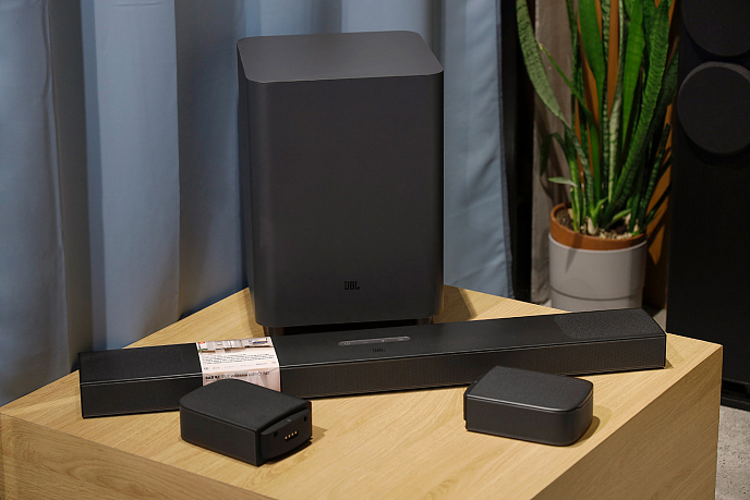 Акустическая система JBL Bar 9.1 True Wireless Surround Black - рис.1