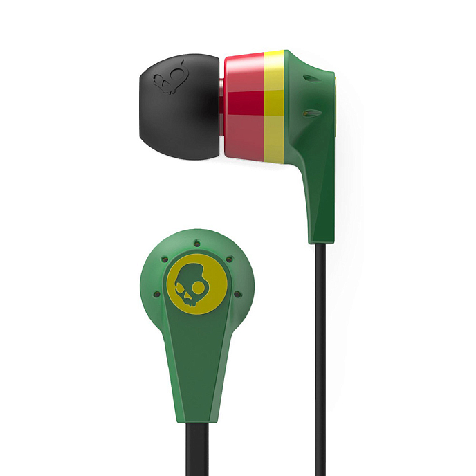 Наушники Skullcandy INK'D with MIC RASTA - рис.0