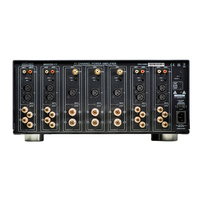 Усилитель мощности Musical Fidelity M6X 250.11 Black - рис.1