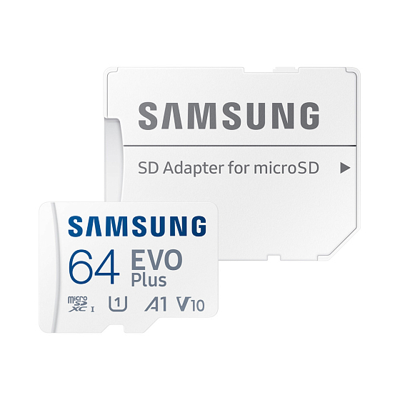 Карта памяти Samsung microSD EVO Plus 64GB - рис.0