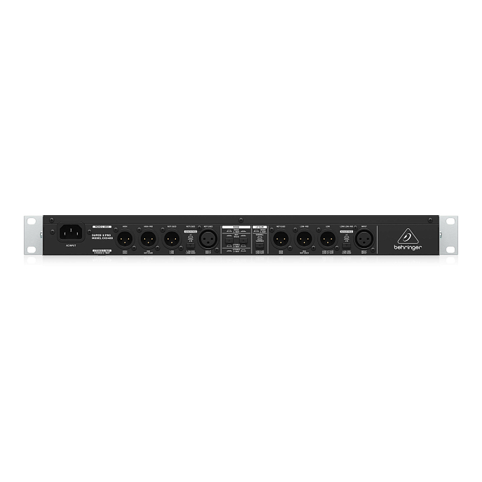 Процессор эффектов Behringer Super-X Pro CX3400 V2 Black Silver - рис.4