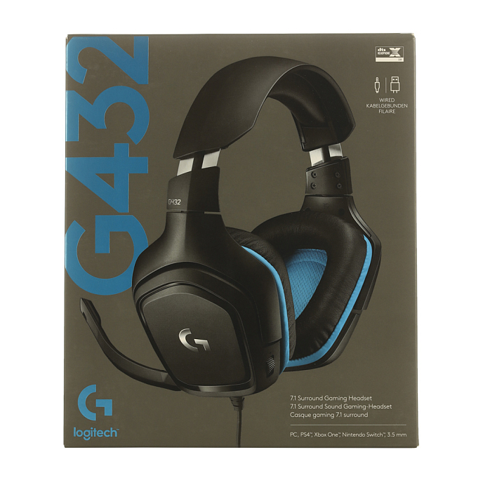 Игровая гарнитура Logitech G432 - рис.6