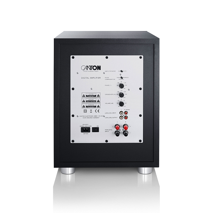 Сабвуфер Canton Power Sub 10 Black - рис.2
