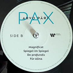 Виниловая пластинка Various Artists - Arvo Part - Pax LP
