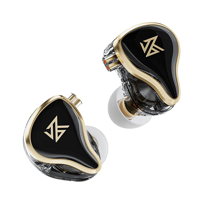 Наушники внутриканальные KZ ZAS without mic Black - рис.1