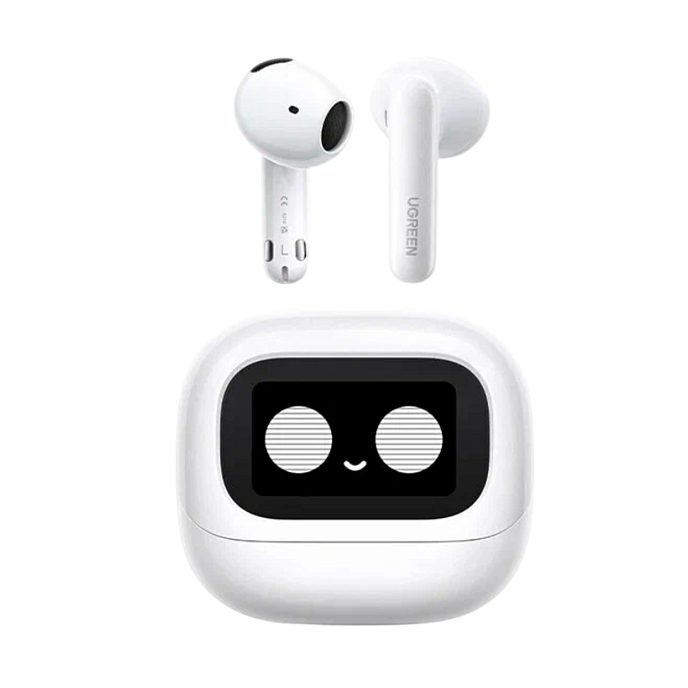 Беспроводные наушники UGREEN WS216 LightBuds Magic Earbuds White - рис.0