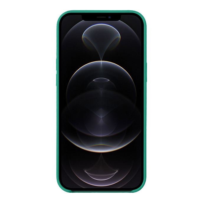 Чехол для смартфонов Deppa Liquid Silicone for Apple iPhone 12 Pro Max Green - рис.4