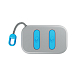 Беспроводные наушники Skullcandy Dime Light Grey Blue - рис.4
