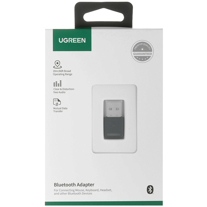 Адаптер Ugreen CM748 Bluetooth 5.4 Adapter USB-A Black - рис.5
