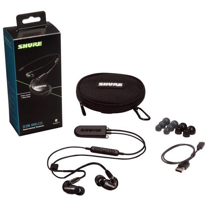 Беспроводные наушники Shure SE215 K BT2-EFS - рис.1