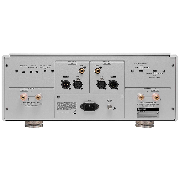 Усилитель мощности Esoteric S-05 Silver - рис.2