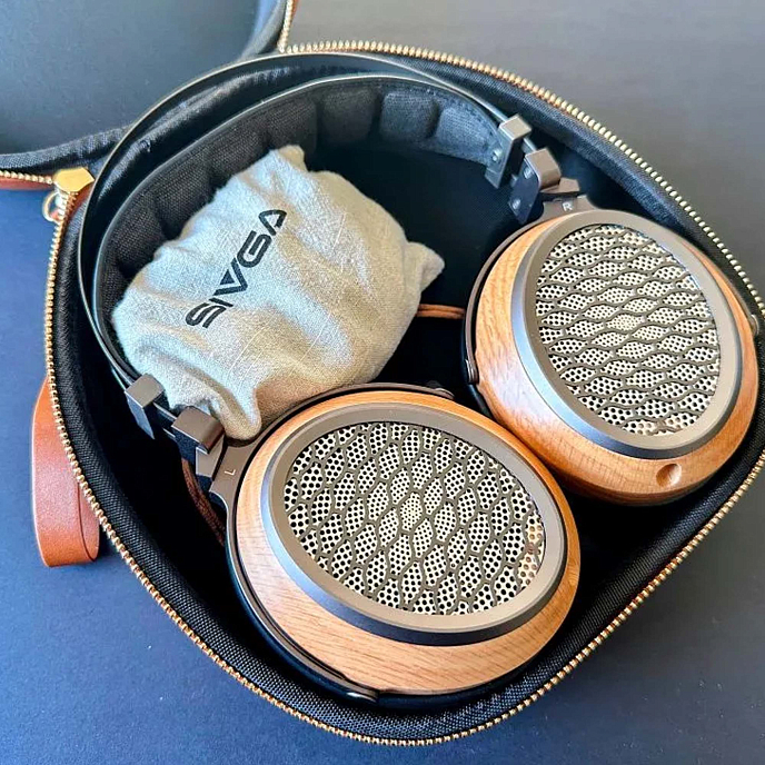 Наушники полноразмерные Sivga P2 PRO Black/Wood - рис.11