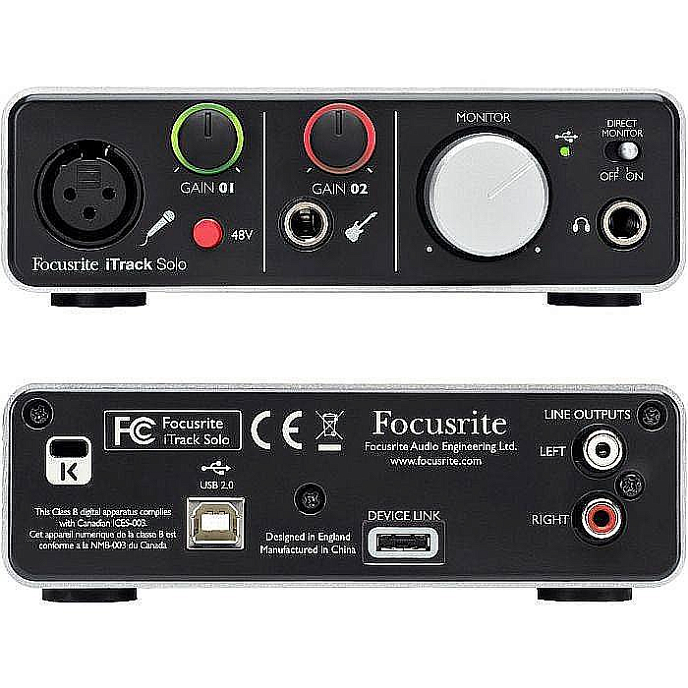 Аудиоинтерфейс FOCUSRITE iTrack Studio - рис.2