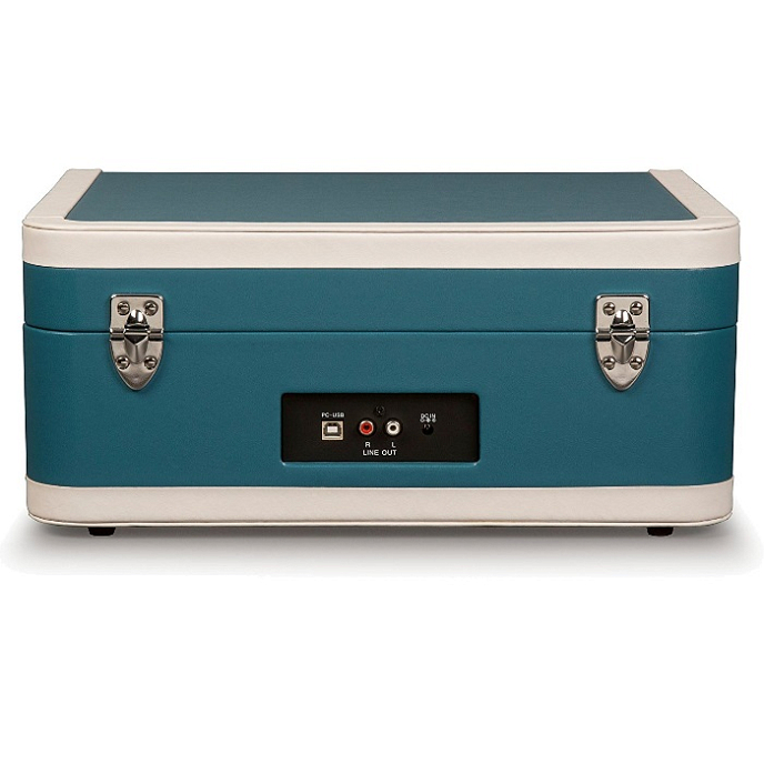 Проигрыватель винила Crosley Portfolio Turquoise - рис.3