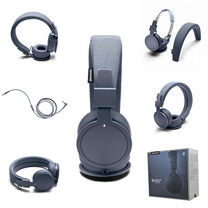 Наушники Urbanears PLATTAN ADV WIRELESS Flint Blue - рис.2