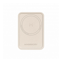 Чехол для смартфонов Magssory Duo Magnetic Kickstand Wallet Ivory