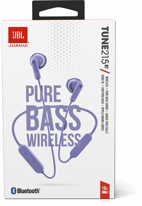 Беспроводные наушники JBL Tune 215BT Purple - рис.5