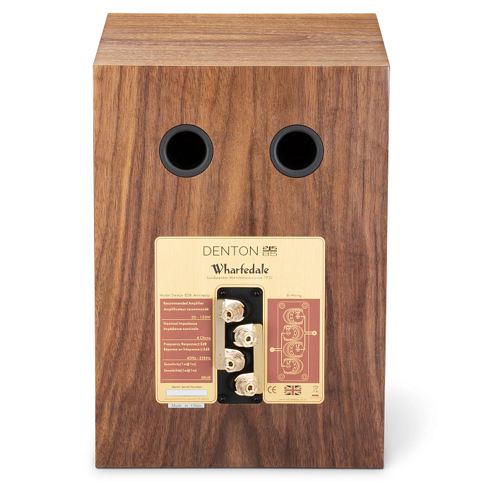 Полочная акустика Wharfedale Denton 85th Anniversary Antique Walnut - рис.6