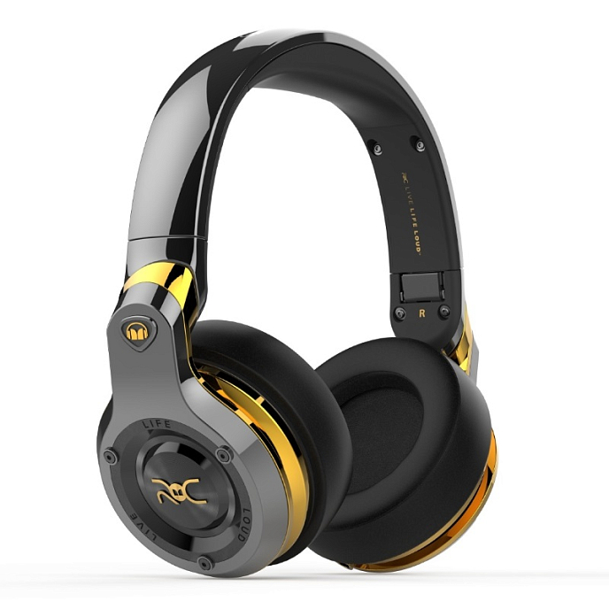 Наушники MONSTER ROC SPORT BLACK PLATINUM - рис.0