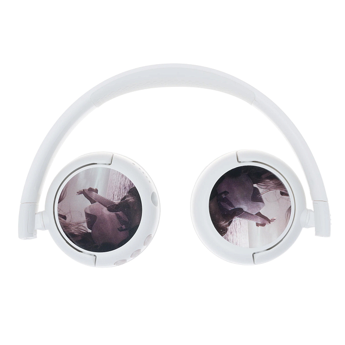 Беспроводные наушники Onanoff BuddyPhones POP Fun White - рис.1