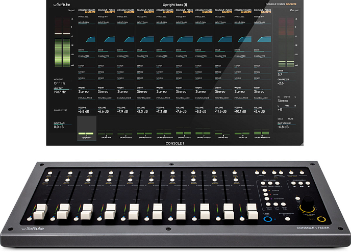 Контроллер Softube Console 1 Fader Black - рис.9