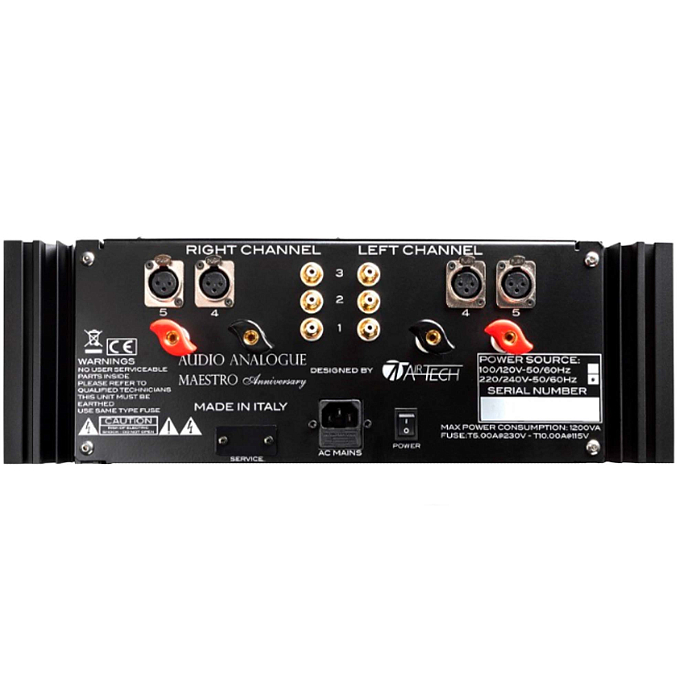 Интегральный усилитель Audio Analogue Maestro Anniversary Black - рис.4