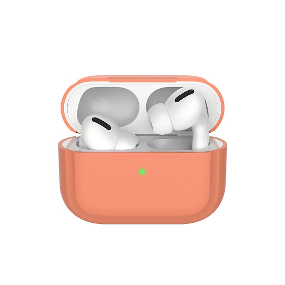 Чехол для Airpods Pro Deppa Case for AirPods Pro Peach - рис.0