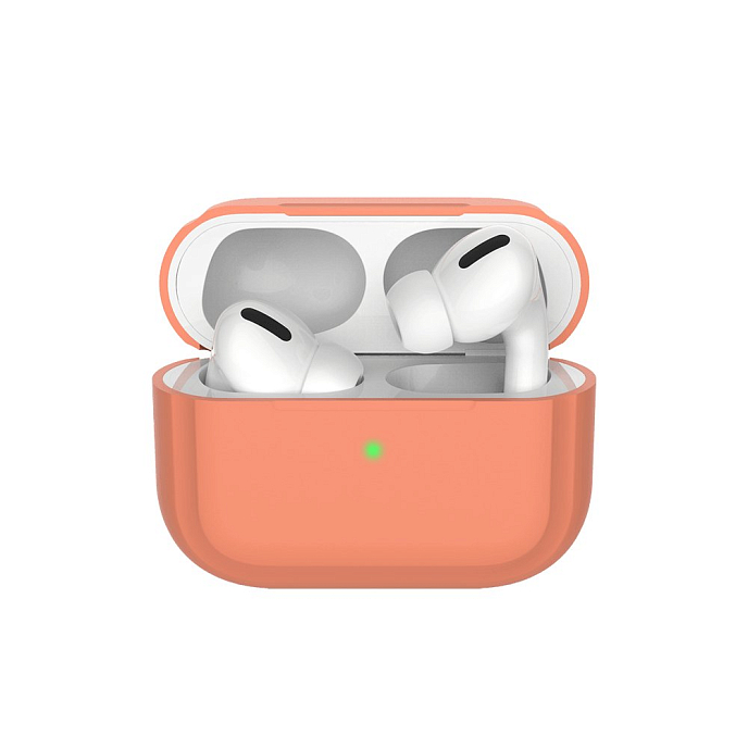 Чехол для Airpods Pro Deppa Case for AirPods Pro Peach - рис.0