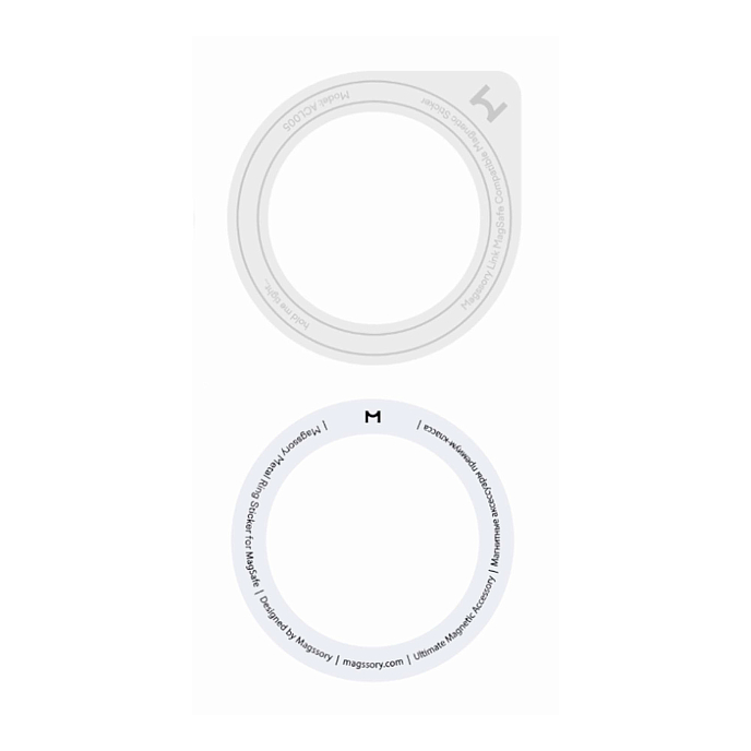 Держатель для телефона Magssory Link&Hold Light Gray - рис.0